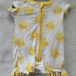 Little Sleepies bamboo romper